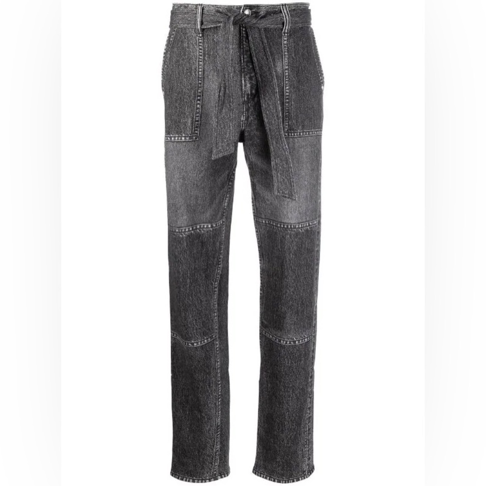 Rag & Bone Miramar Mia tapered jeans pants black magic new with tags never worn!